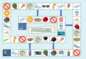 Aperçu - Jeux - Jeu de société "der Sommer" Allemand - Page 1
