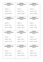 Vorschau - Aufgabenkarten - Übungen zur Zeitdauer - Karteikarten - Seite 3