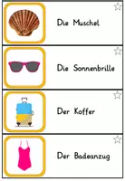 Vorschau - Arbeitsblätter - Abschreibkartei Sommer 3fach differenziert - Klasse 1-3 - Seite 3