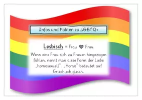 Vorschau - Stundenentwürfe - Love is love / Infos und Fakten zur LGBTQ+ - Community ( LGBTQ als Tafelbild/Tafelmaterial oder Stationenlernen einsetzbar) #pridemonth - Seite 2