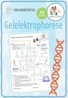 Vorschau - Arbeitsblätter - Gelelektrophorese – Kreuzworträtsel (Abitur) - Deckblatt