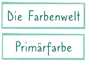 Vorschau - Poster - Farbenwelt: Wortspeicher und Clipart-Elemente - Seite 3