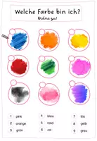 Vorschau - Arbeitsblätter - Farben 2 in 1 Paket - Seite 2