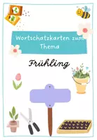 Vorschau - Bildkarten - Wortschatzkarten Frühling - Seite 1