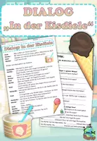 Aperçu - Feuilles d'exercices - Kit pédagogique "Eis essen" Allemand / Deutsch - Page 3