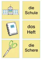 Vorschau - Bildkarten - Wortschatzkarten Schule - Seite 3