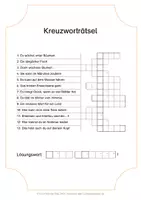 Vorschau - Arbeitsblätter - Kreuzworträtsel doppelte Vokale (differenziert) - Seite 2