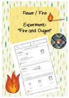Vorschau - Arbeitsblätter - Materialpaket Feuer-Experimente bilingual - Seite 1