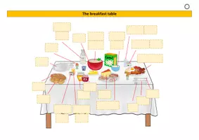 Vorschau - Arbeitsblätter - Arbeitsblätter: English breakfast - Vocab practice II - Seite 1
