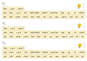 Vorschau - Arbeitsblätter - Arbeitsblätter: English breakfast - Vocab practice II - Seite 2