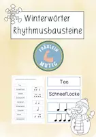 Vorschau - Stundenentwürfe - Musik im Winter (wachsendes Paket) - Seite 1