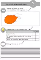 Vorschau - Arbeitsblätter - Luft treibt an - Deckblatt