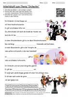 Vorschau - Arbeitsblätter - Arbeitsblatt "Orchester" + Onlineübung & MP3 + Mindmap + Infografik - Deckblatt