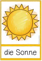Vorschau - Bildkarten - Wort- und Bildkarten: Sommer #Edukisummer - Seite 1