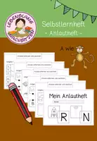 Vorschau - Arbeitsblätter - Mein Anlautheft Klasse 1 - Deckblatt