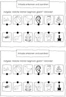 Vorschau - Arbeitsblätter - Mein Anlautheft Klasse 1 - Seite 2