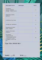 Vorschau - Arbeitsblätter - Bewertungsraster Gedichtrezitation Sek I - Seite 1