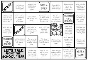 Vista previa - Hojas de trabajo - END OF THE SCHOOL YEAR - Conversation Board Game - página 2