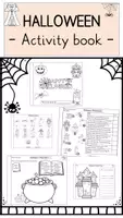 Vorschau - Unterrichtsreihen - Halloween - Activity Book - Deckblatt