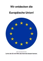 Vorschau - Arbeitsblätter - Wir entdecken die Europäische Union - Deckblatt