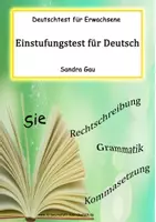 Vorschau - Fördermaterial/Inklusion - Einstufungstest für Deutsch - Erwachsene (Sie) - Deckblatt