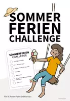 Vorschau - Arbeitsblätter - Sommerferien-Challenge - Deckblatt