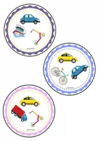 Vista previa - Juegos / Gamificación - Let's Go Matching pairs- Vehicles transports. - página 3