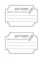 Vorschau - Arbeitsblätter - Exit Tickets - AB + PP - englische Version - Seite 2