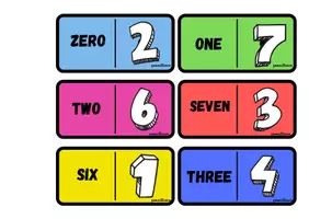 Vista previa - Juegos / Gamificación - Numbers Domino: 0 to 10 and 0 to 20 - página 1