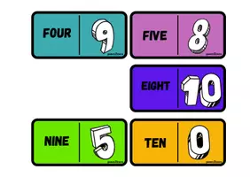 Vista previa - Juegos / Gamificación - Numbers Domino: 0 to 10 and 0 to 20 - página 2