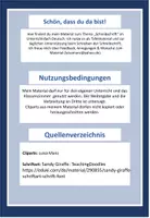 Vorschau - Bildkarten - Professor Schreibschri - Einführung Schreibschrift - Seite 2