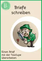Vorschau - Arbeitsblätter - Einen Brief überarbeiten - Textlupe *mehrfach differenziert* - Deckblatt