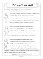 Vorschau - Arbeitsblätter - Ein Wort zu viel Halloween - differenziert - Seite 2