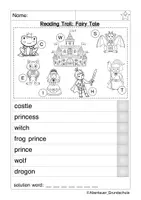 Aperçu - Feuilles d'exercices - Reading Trail: Fairy Tale (Anglais) - Page 1
