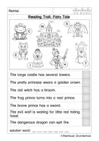 Aperçu - Feuilles d'exercices - Reading Trail: Fairy Tale (Anglais) - Page 3