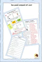 Vorschau - Arbeitsblätter - Einfach erklärt! - Das passé composé mit avoir - Deckblatt