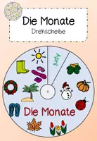 Vorschau - Arbeitsblätter - Materialpaket Das Jahr Lapbook + Lernspiele - Seite 1