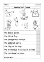 Vorschau - Arbeitsblätter - Reading Trail: Pirates (Englisch) - Seite 2