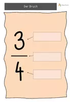 Vorschau - Stationenlernen - Klettmappe Brüche benennen - Seite 2