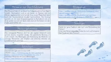 Vorschau - Stationenlernen - Eine Reise ins Barfußland, Fußgymnastik Eduki - Seite 1