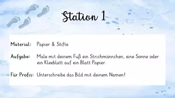 Vorschau - Stationenlernen - Eine Reise ins Barfußland, Fußgymnastik Eduki - Seite 3