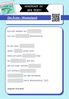 Aperçu - Autre type de ressources - Compréhension orale Textes de chansons: Die Ärzte - Westerland (allemande) - Page 3