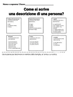 Vorschau - Arbeitsblätter - descrizioni di persone e di animali EDUKI - Seite 1