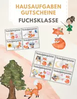 Vorschau - Mal- und Bastelvorlagen - Fuchsklasse - Deckblatt