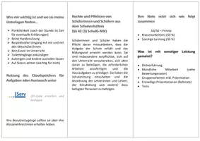 Vorschau - Anderer Materialtyp - Flyer für den ersten Schultag (Berufskolleg, Berufsschule) - Seite 2