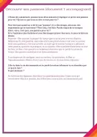 Aperçu - Fiches - découvrir ses passions livret élève + livret accompagnant - Page 2