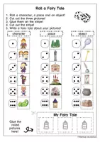 Vista previa - Hojas de trabajo - Fairy Tale: retelling and writing (Inglés) - página 2