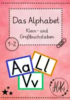 Vorschau - Poster - Alphabet in Klein- und Großbuchstaben (HoKi) - Deckblatt