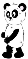 Vorschau - selbst erstellte Cliparts/Grafiken - Panda Clipart Basis Set - Seite 1