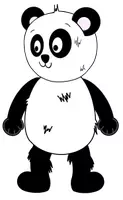 Vorschau - selbst erstellte Cliparts/Grafiken - Panda Clipart Basis Set - Deckblatt